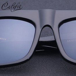 CALIFIT Square Black Sunglasses Men UV400 Lens Cool Sun Glasses For Men 2017 Fashion Shades Oculos Male Brand Designer Lunette