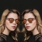  Fashion Polarized Sunglasses Women Brand Designer Luxury Vintage Rivet Semi-Rimless Sun Glasses Men Driving Retro Eyewear 2017