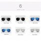 HAPIGOO Classic Men's Aluminum Magnesium Rimless Pilot Polarized Sunglasses Men Women Driving Mirror Eyewear Sun Glasses For Men